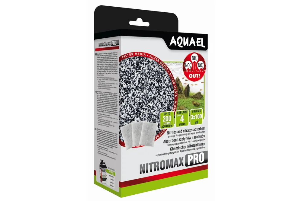 Sonderaktion Aquael Filtermedium NitroMax Pro, Nitrit- und Nitratreduktion, 300 ml