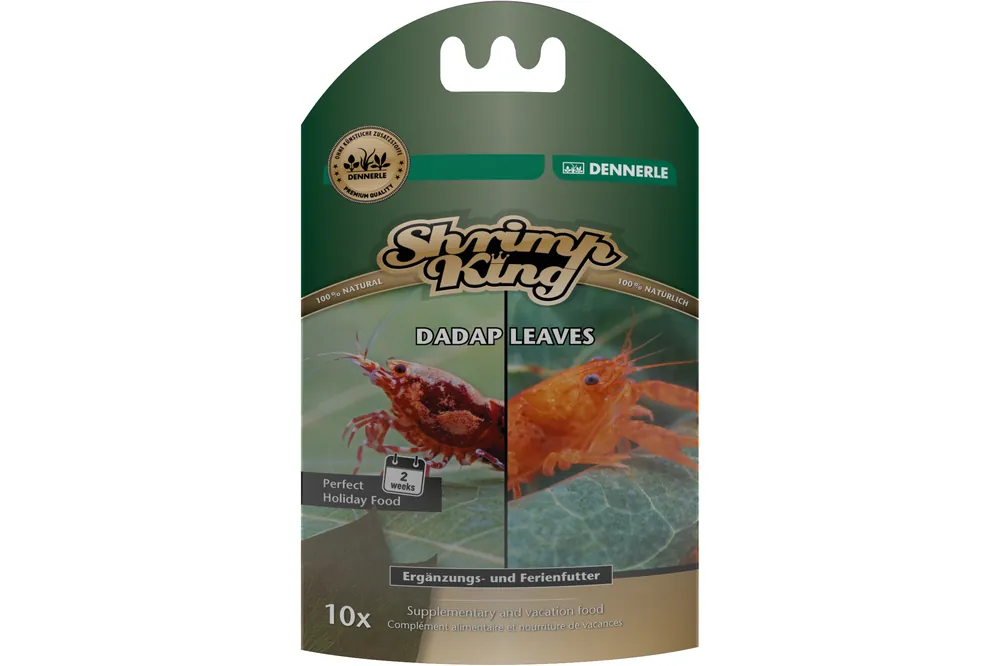 Expressversand Dennerle ShrimpKing Dadap Leaves, 10 Stück