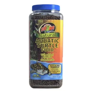 Zoomed Natural Aquatic Turtle Food Hatchling, Startfutter, 425 g Markenware