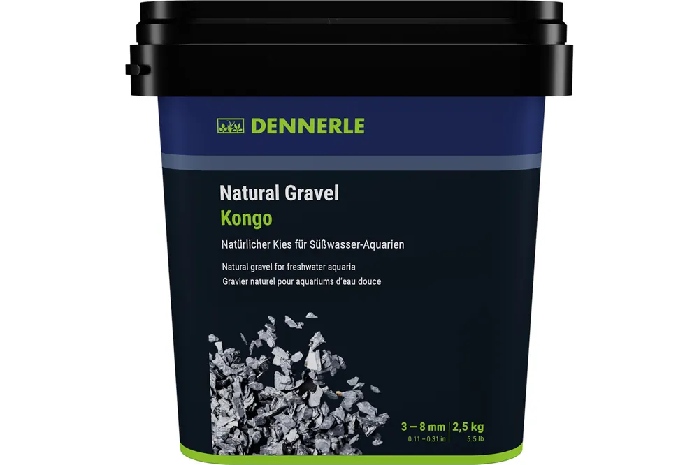 Dennerle Natural Gravel Kongo, 3 - 8 mm, 2,5 kg (Auslaufartikel) Saisonangebot