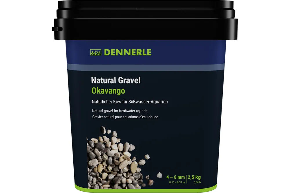 Dennerle Natural Gravel Okavango, 4 - 8 mm, 2,5 kg Preis Gesenkt