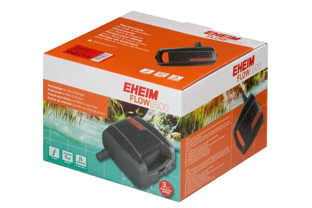 Billig Eheim FLOW6500, Teichpumpe für Filter und Bachläufe