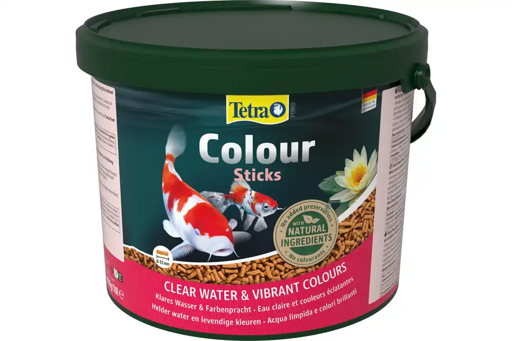 Letzte Chance Tetra Pond Colour Sticks, Farb-Teichsticks, 10 Liter