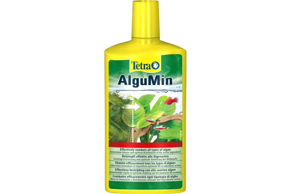 Zertifiziert Tetra AlguMin, Flüssig-Algenbekämpfer, 500 ml