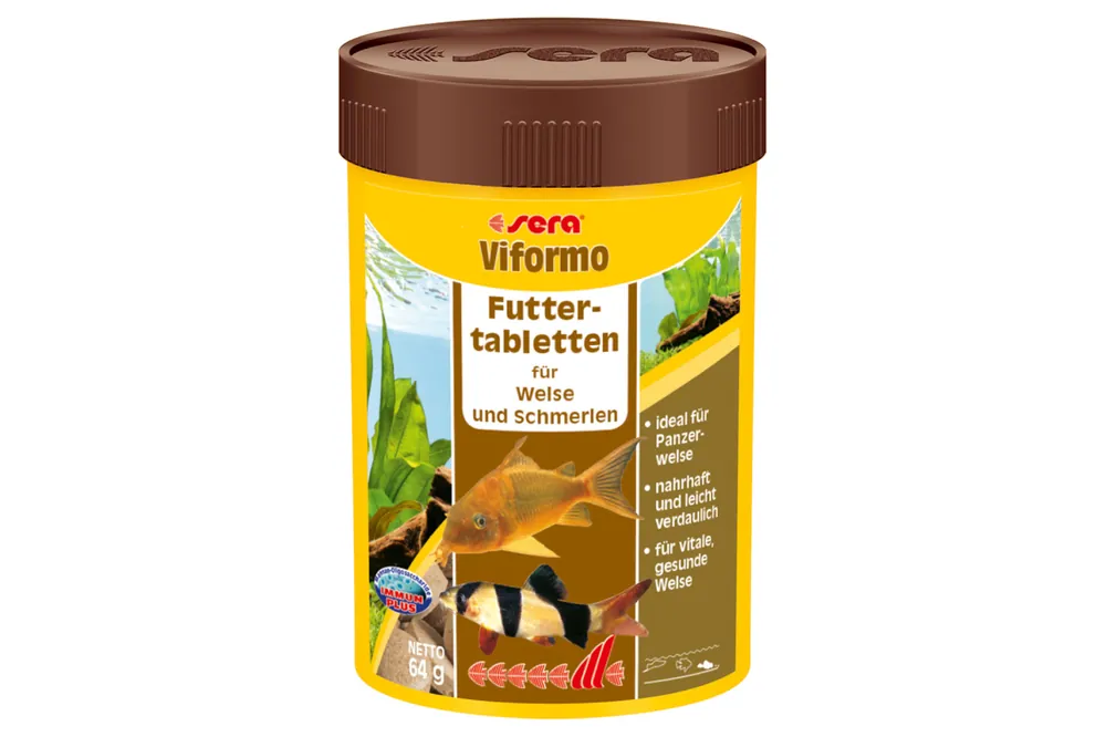 Sera Viformo Nature, Hauptfutter-Tabletten, 100 ml Neu