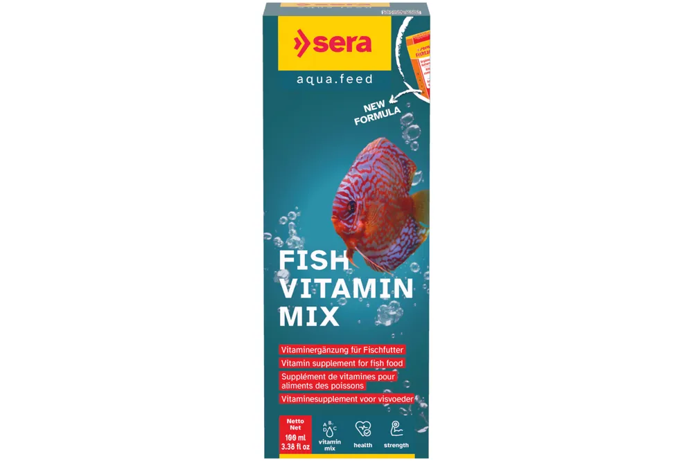 Schneller Versand Sera Fish Vitamin Mix (ehemals Fishtamin), Ergänzungs-Vitaminpräparat, 15 ml