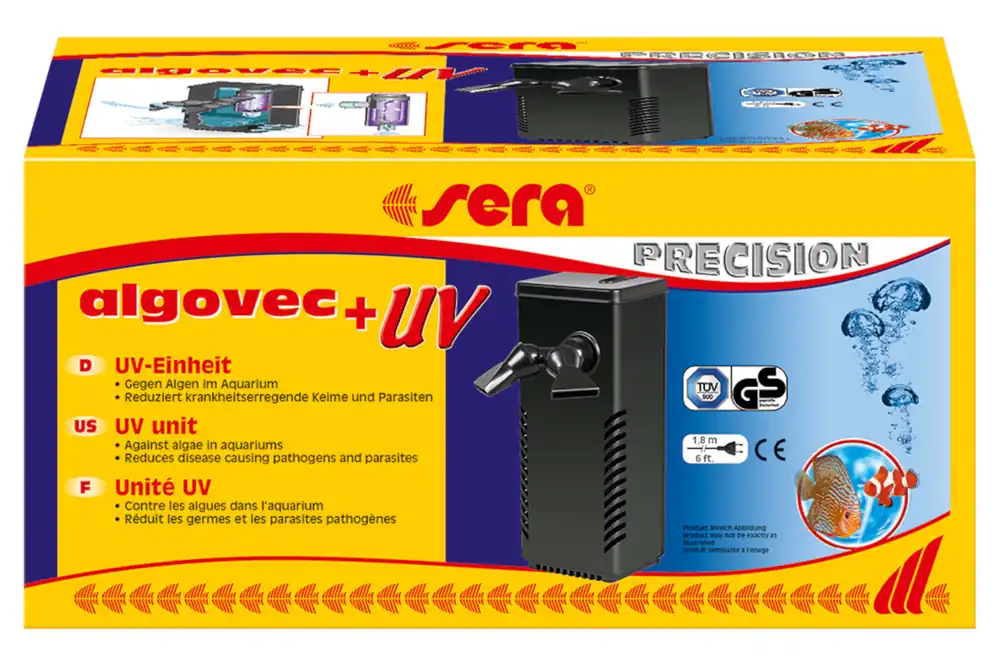 Sale Sera Algovec UV Klärer, für Aquarium, 5 W