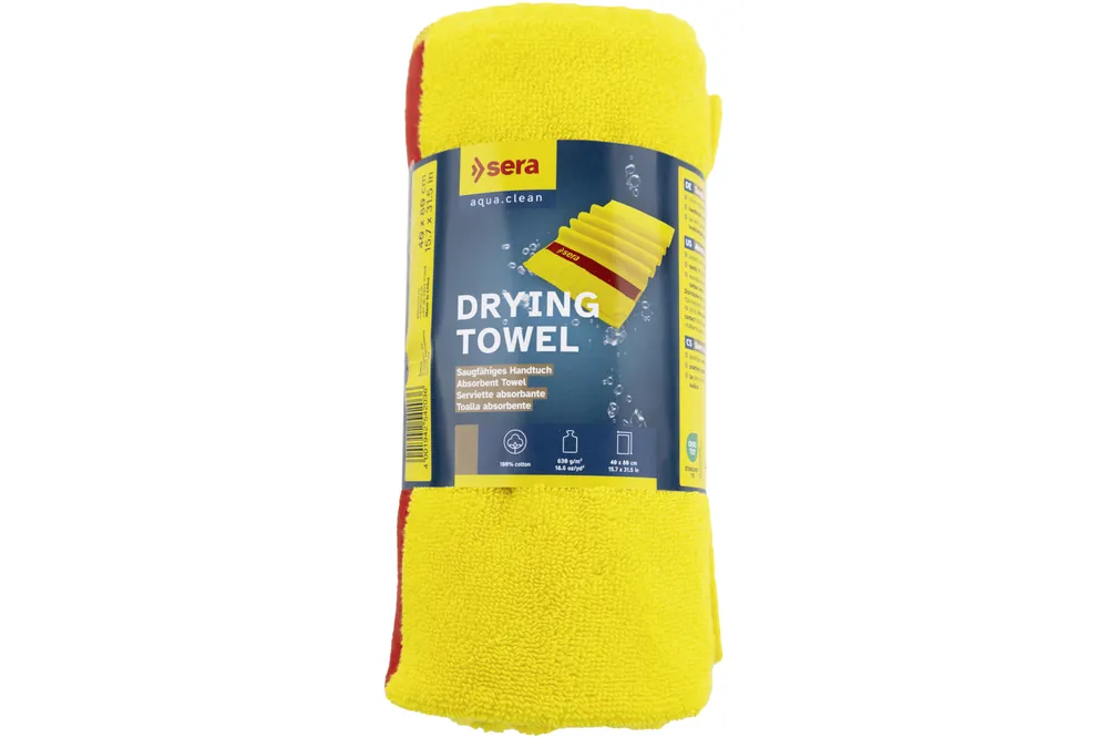 Sera Drying Towel, saugfähiges Handtuch, 80x40 cm Geprüft