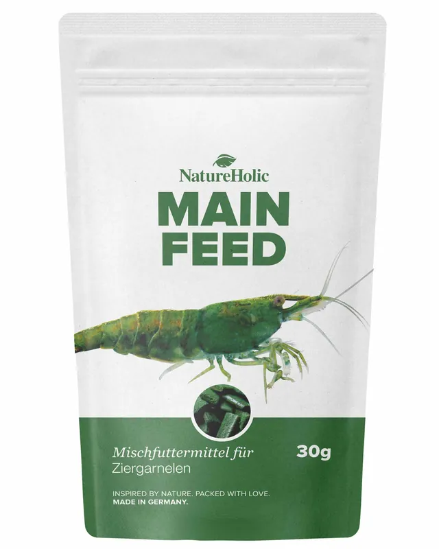 NatureHolic Mainfeed, Garnelen Futter, 30 g Sale