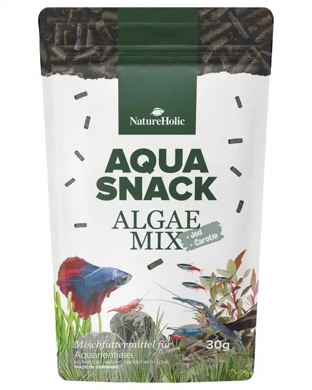 NatureHolic AquaSnack AlgaeMix Sticks, Futtersticks, 30 g Heißes Angebot