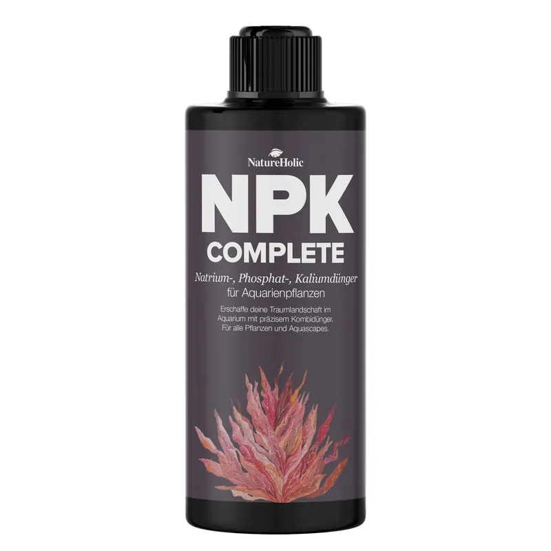 Solange Der Vorrat Reicht NatureHolic NPK Complete, Aquarium Volldünger, 500 ml