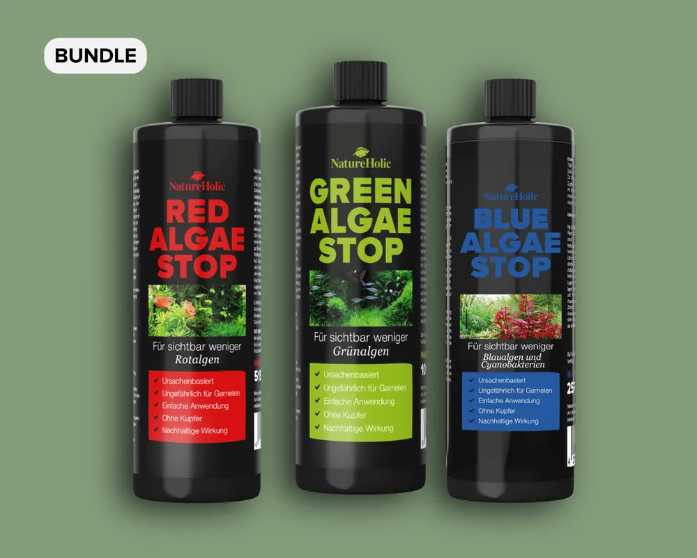 NatureHolic Algen Sorglospaket, für ein algenfreies Aquarium Rabatt