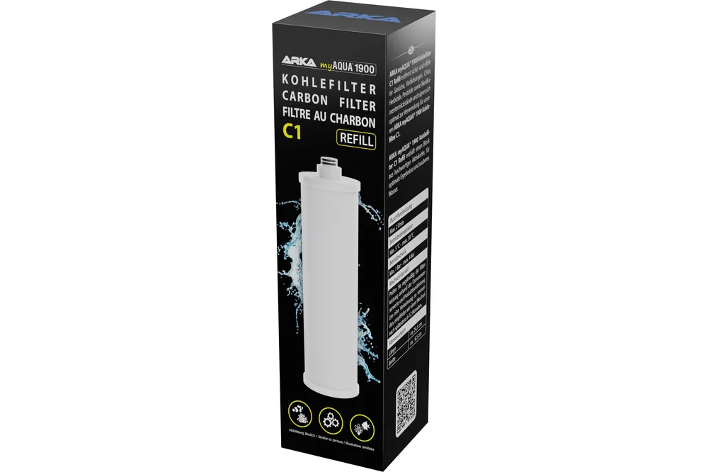 ARKA myAQUA 1900 Kohlefilter C1 refill Direktkauf