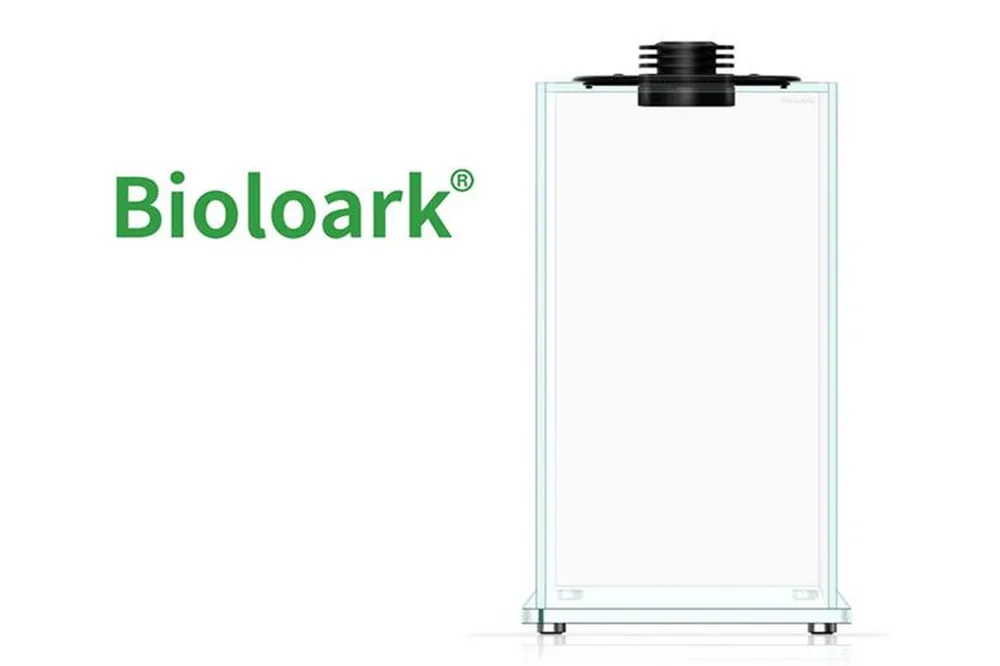 Neue Kollektion Bioloark Bio Bottle FD200 Wabi-Kusa / Biosphäre, Weißglas