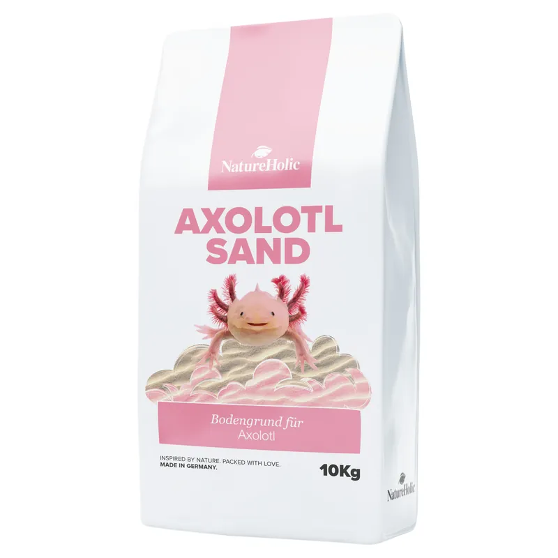 Online Kaufen NatureHolic Axolotl Sand, Natursand für Axolotl, 10 kg