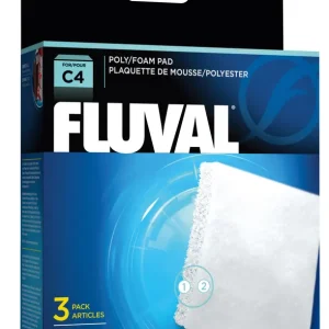 Fluval C4 Schaumstoff/Polypatrone 3er-Pack Schnäppchen