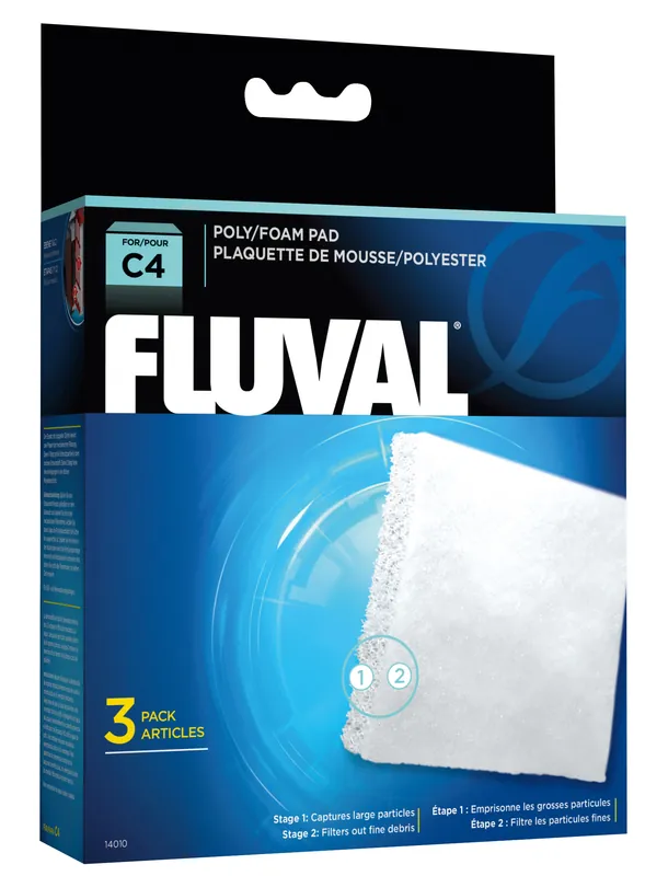 Fluval C4 Schaumstoff/Polypatrone 3er-Pack Schnäppchen