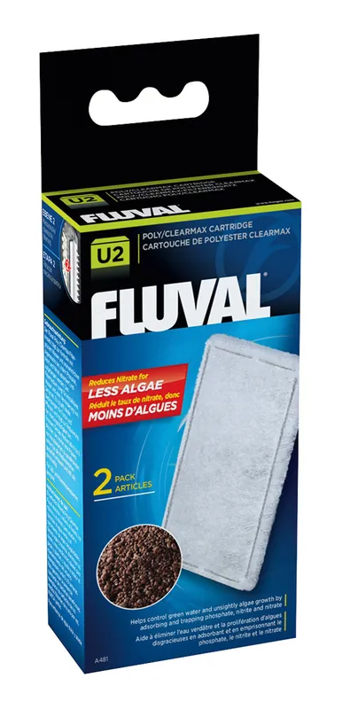 Preiswert Fluval U2 Clearmax Filtereinsatz 2er-Pack