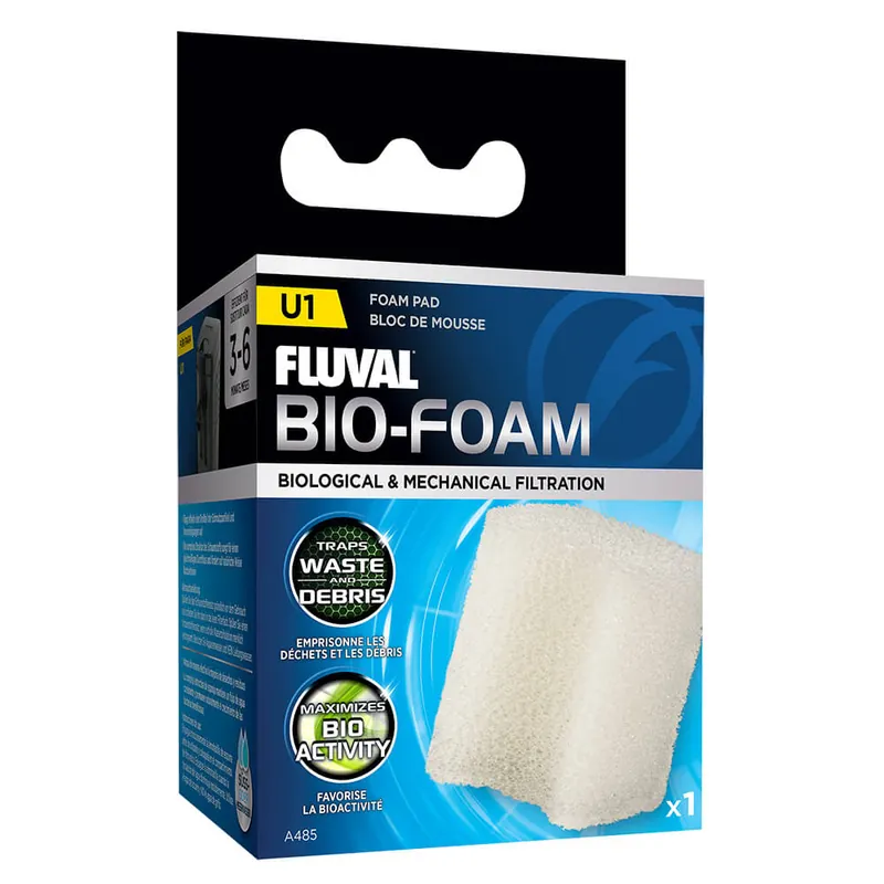 Fluval Schaumstoff-Filtereinsatz U1 Garantierte Lieferung