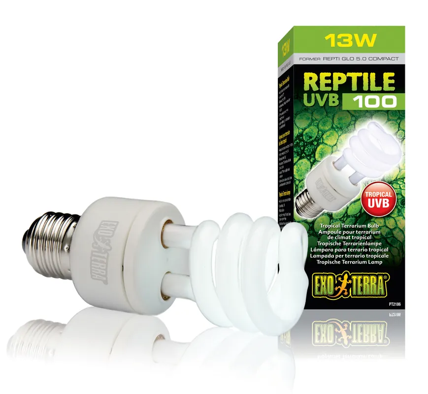 Direkt Vom Hersteller Exo Terra Reptile UVB 100 13 W/E27