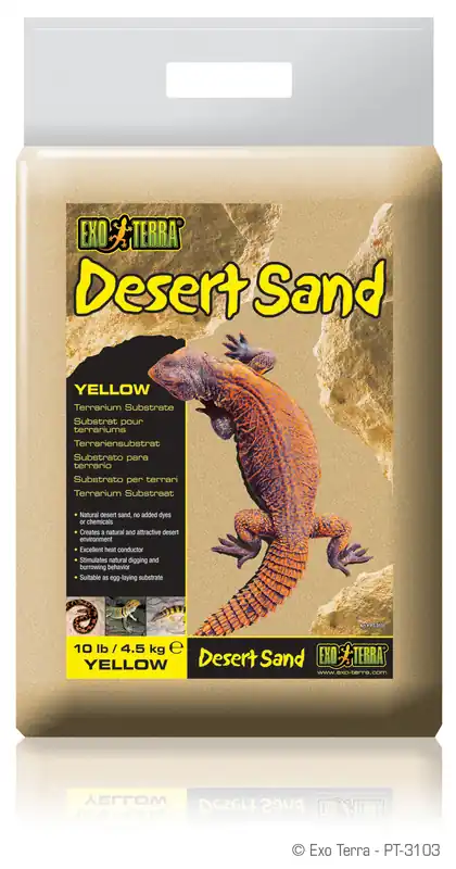 Top-Preis Exo Terra DesertSand gelb 4,5kg Terrariensubstrat