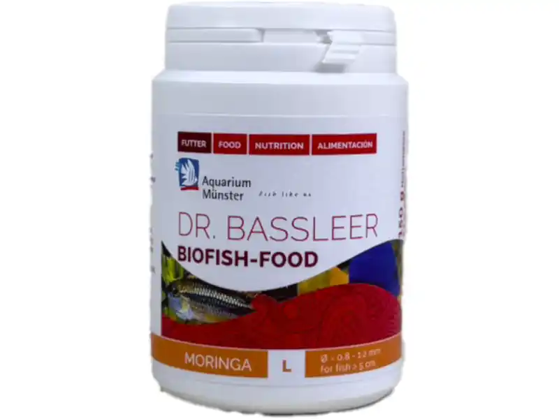 Dr. Bassleer Biofish Food GSE/MORINGA L, 60 g Neue Kollektion