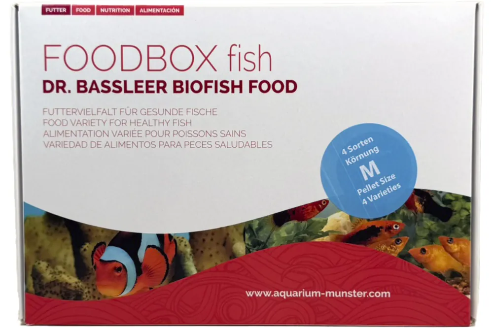 Dr. Bassleer Biofish Food Foodbox M, 4x60 g Granulat Jetzt Bestellen