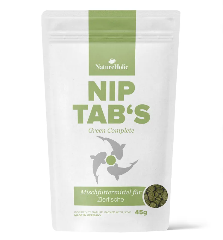 NatureHolic NipTabs Green Complete, Hafttabletten, 45 g Beliebt