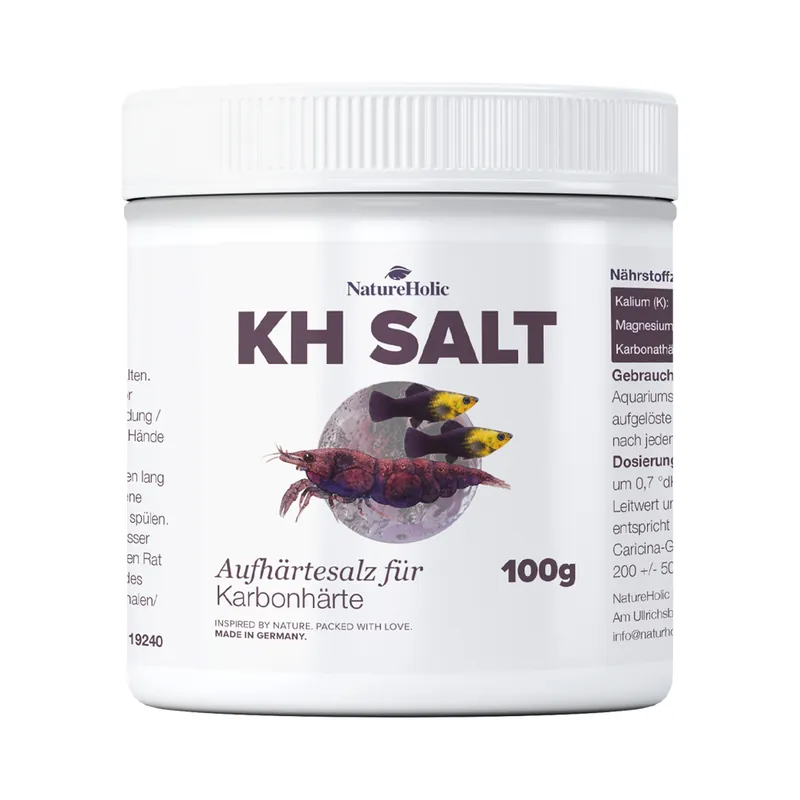 Abverkauf NatureHolic KH Salt, Aufhärtesalz zur Erhöhnung der Karbonathärte, 250 g