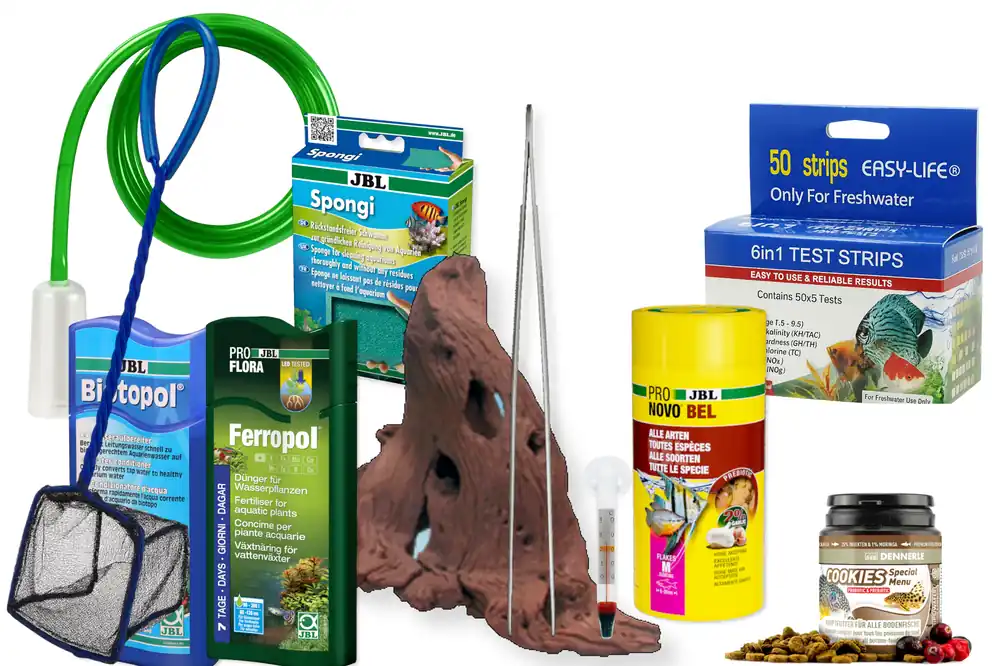 Starter Set für Gesellschafts-Aquarien - Einsteigerkomplettpaket Top-Seller