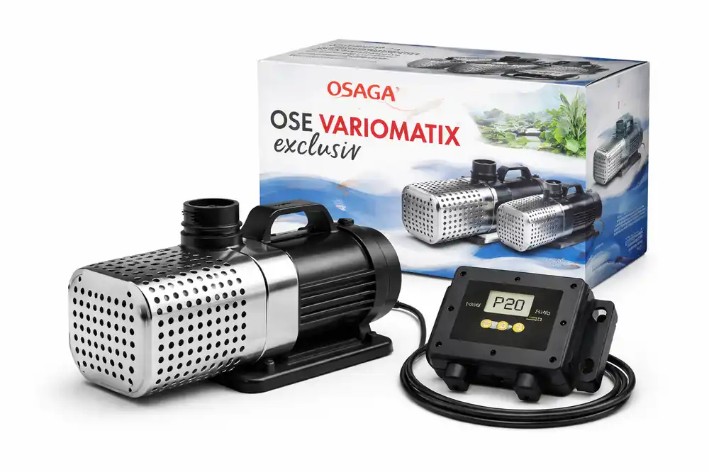 Neue Ware OSAGA variomatix exclusiv OSE-15000 VX Teichpumpe
