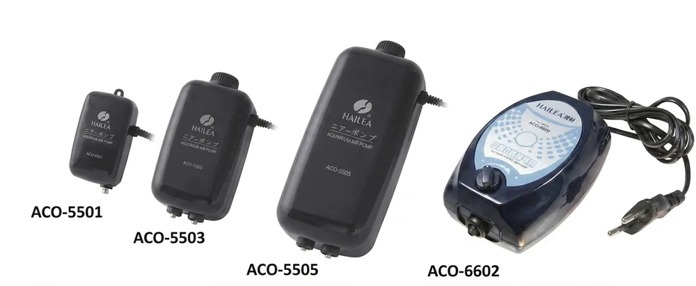 Zertifiziert Hailea Aquarienbelüfter ACO-5504