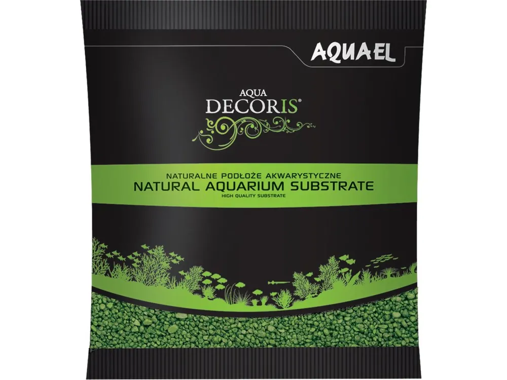 Bestpreis Aqua Decoris Gravel Green 2-3mm, 1kg