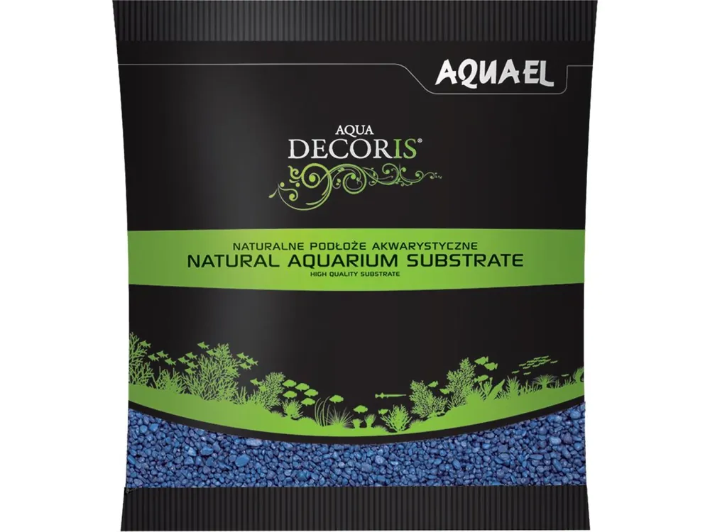 Aqua Decoris Grava Azul 2-3mm, 1kg Rabatt