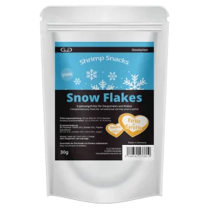 Ausverkauf Shrimp Snack Snow Flakes Pumpkin Carrot 30g
