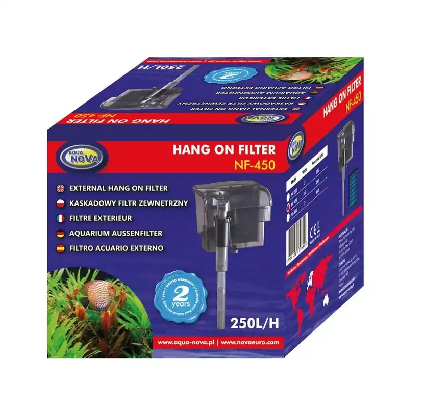 Knallerangebot Filtro externo Aqua Nova NF-450