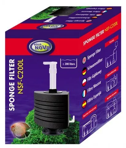 Aqua Nova Stand filtro angolare in spugna 200 L Heißes Angebot