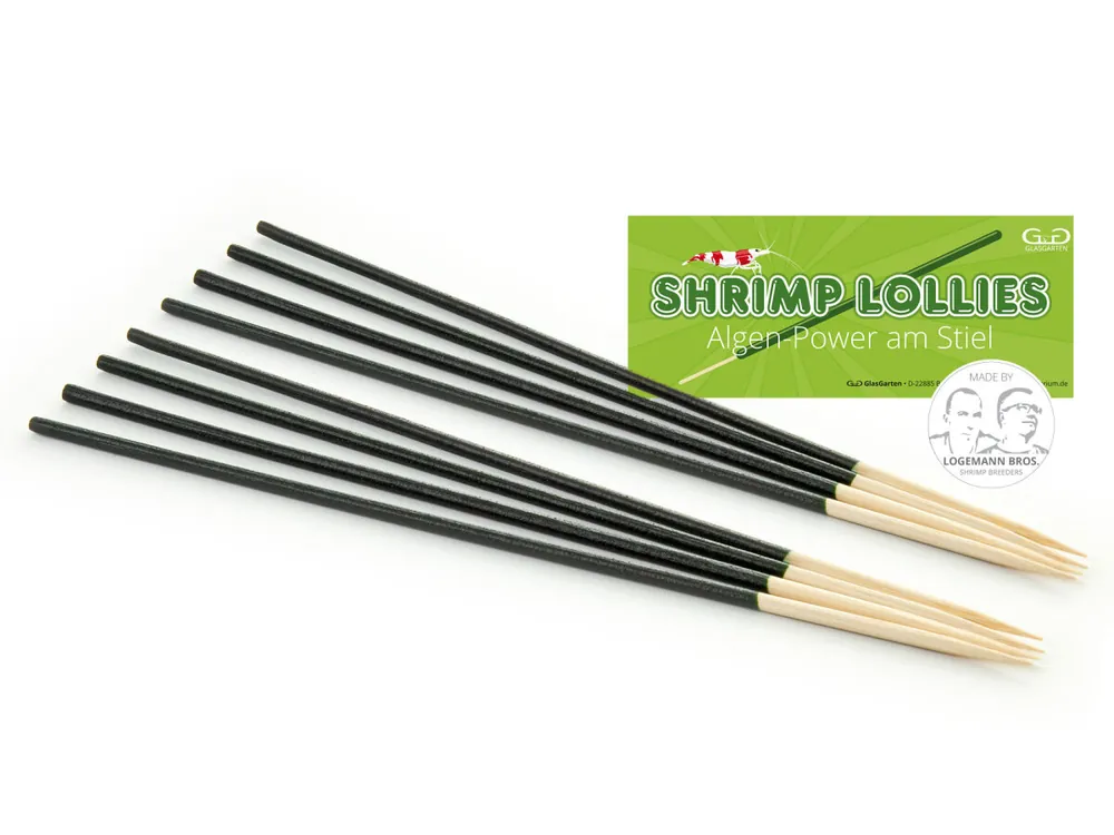 GlasGarten - Piruletas de gamba - Palitos de algas Direkt Vom Hersteller