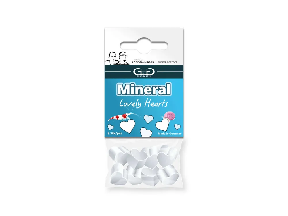 Saisonangebot GlasGarten – Mineral Hearts 8 Stk