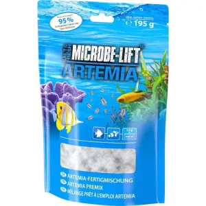 Artemia - Mezcla preparada de huevos de Artemia y sal 195g Markenware