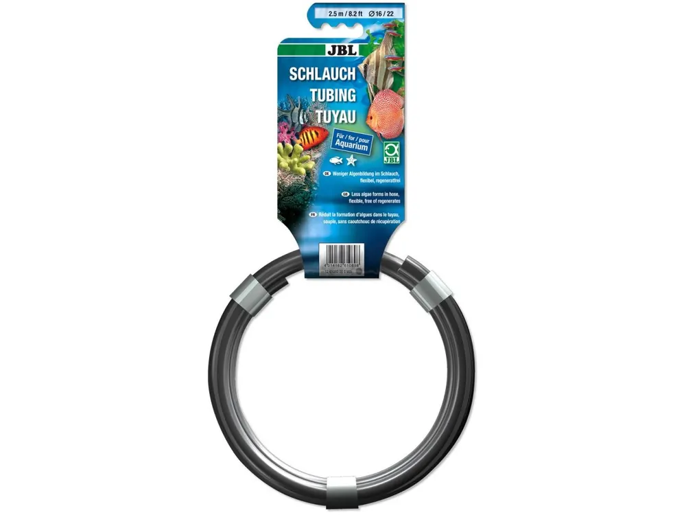 JBL Tuyau Aqua GRAU 16/22, 2,5 m Echt
