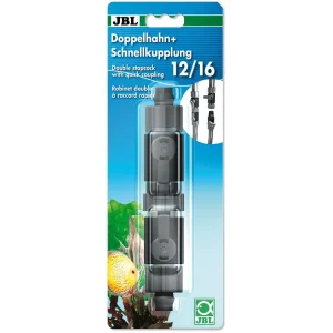 JBL Doppelhahn + Schnellkupplung 12/16 Geprüft
