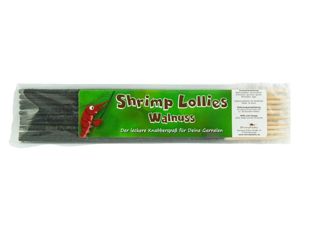 Shrimp-Lollies Walnuss Schnäppchen