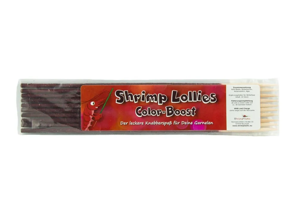 Knallerangebot Shrimp-Lollies Color-Boost