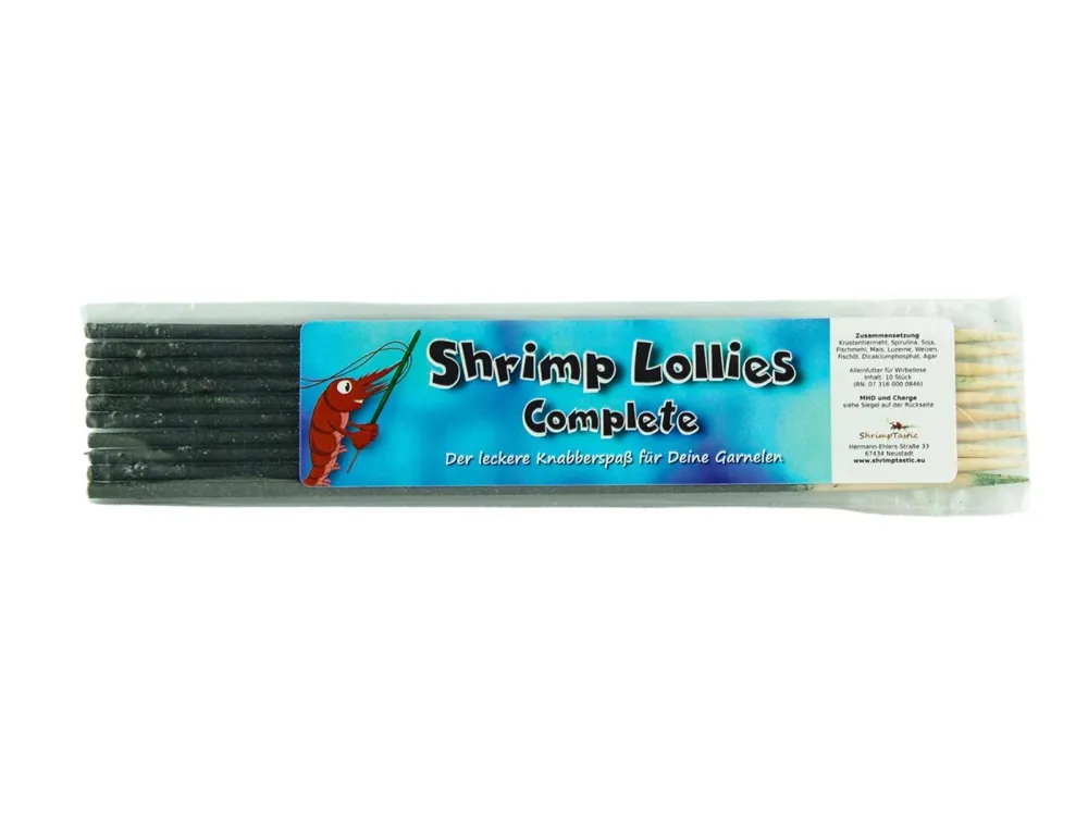 Neuheit Shrimp-Lollies Complete