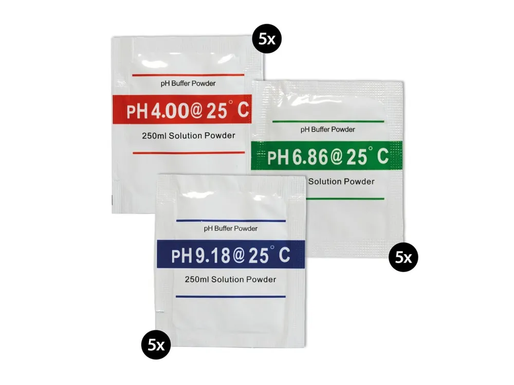 Online Kaufen pH calibration powder set 5x 3 pieces