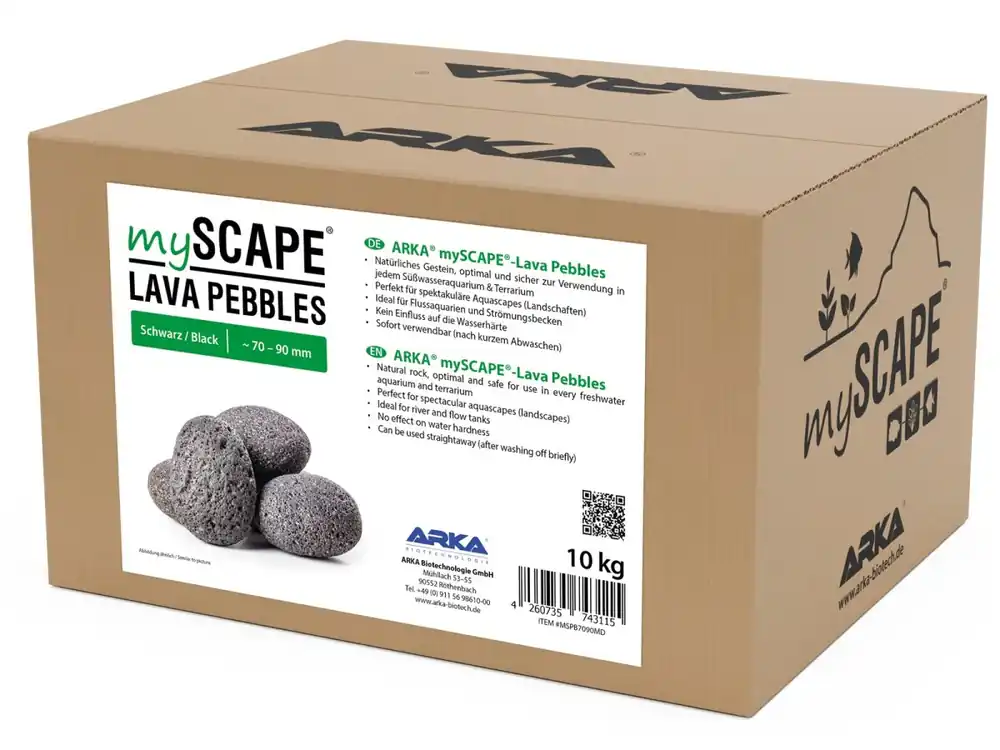 Markenprodukt myScape-Rocks Lava Pebbles env. 70-90 mm, 10kg