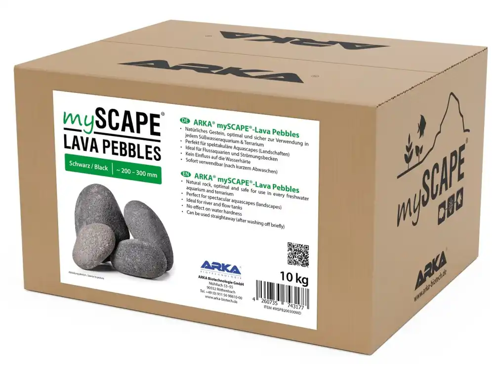 myScape-Rocks Lava Pebbles approx. 200-300 mm, 10kg Sonderaktion