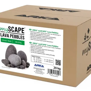 Letzte Chance myScape-Rocks Mezcla de guijarros de lava, 20 kg