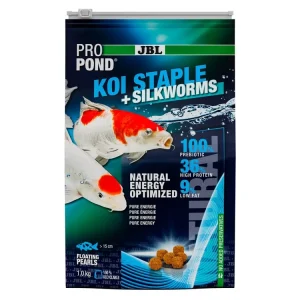 JBL PROPOND KOI STAPLE+SILKWORMS 1,0kg Preiswert